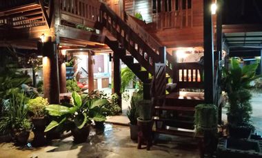Lanna Style Teak 3-BRM Pool Home for Sale, Khon San, Chaiyaphum Thailand