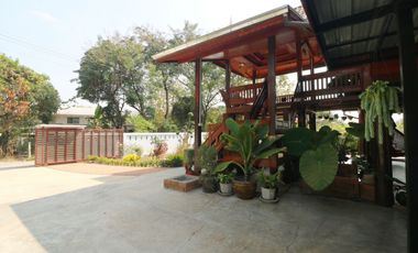 Lanna Style Teak 3-BRM Pool Home for Sale, Khon San, Chaiyaphum Thailand