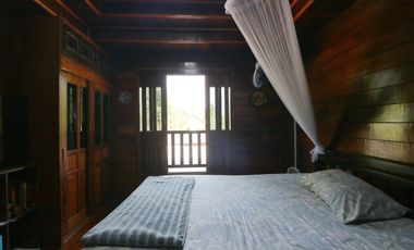 Lanna Style Teak 3-BRM Pool Home for Sale, Khon San, Chaiyaphum Thailand