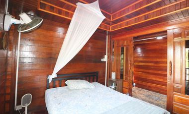 Lanna Style Teak 3-BRM Pool Home for Sale, Khon San, Chaiyaphum Thailand