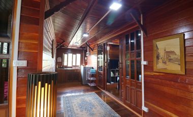 Lanna Style Teak 3-BRM Pool Home for Sale, Khon San, Chaiyaphum Thailand