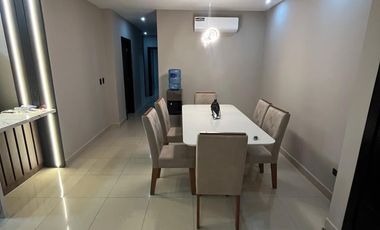 Alquilo elegante departamento amoblado cercano a la UEES ideal ejecutivos