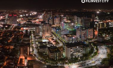 Prime Commercial Lots at FILINVEST CITY ALABANG from PHP 396K/ sqm