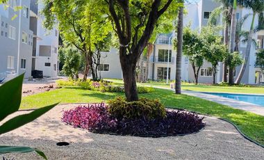 VENTA DE DEPARTAMENTO EN RESIDENCIAL CON ALBERCA EN YAUTEPEC, MORELOS.