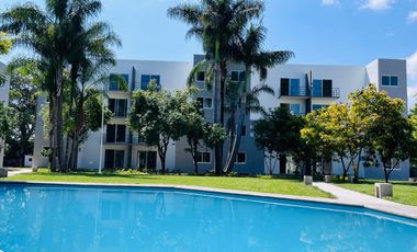 VENTA DE DEPARTAMENTO EN RESIDENCIAL CON ALBERCA EN YAUTEPEC, MORELOS.
