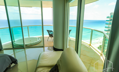 Renta departamento Bay View Grand, Zona Hotelera, Cancun Mexico