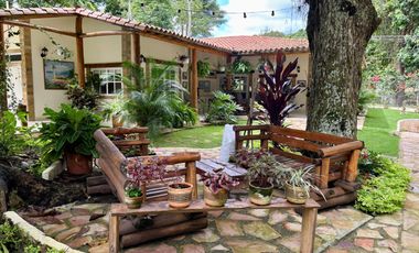 HERMOSA CASA CAMAPESTRE EN MEDIO DE LA NATURALEZA