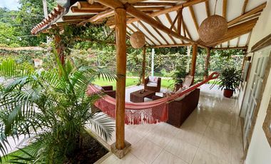 HERMOSA CASA CAMAPESTRE EN MEDIO DE LA NATURALEZA