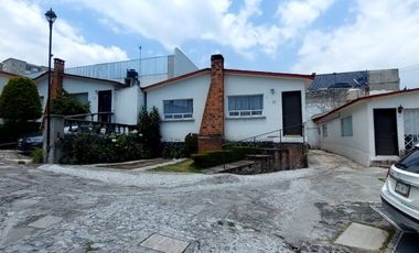 3 min CC Sta Fe, excelente casa cond hor, 2 rec, 2 baños, 2 est, jardin, $17,000 incl mant
