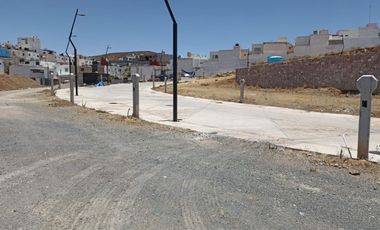 Terreno en Fracc. Cresta Ferra Guadalupe, Zacatecas. (a un lado de Lomas de Galicia)
