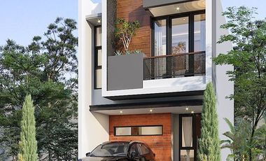 Rumah Strategis 2 Lantai Dekat Stasiun Rawa Buntu Tangsel, Murah Jual Dijual