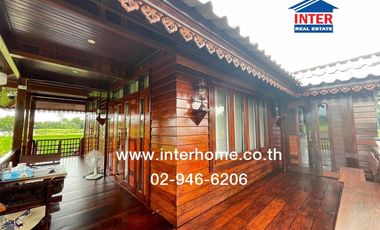 Single-storey detached house + land 240 sq.w. Single-storey detached house + land, Soi Noen Sompoi 1, Nakhon Nayok, Road 3049, Chaloem Phrakiat Ratcha