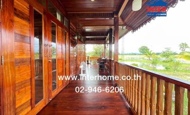 Single-storey detached house + land 240 sq.w. Single-storey detached house + land, Soi Noen Sompoi 1, Nakhon Nayok, Road 3049, Chaloem Phrakiat Ratcha
