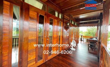 Single-storey detached house + land 240 sq.w. Single-storey detached house + land, Soi Noen Sompoi 1, Nakhon Nayok, Road 3049, Chaloem Phrakiat Ratcha
