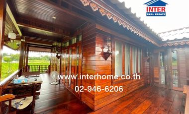 Single-storey detached house + land 240 sq.w. Single-storey detached house + land, Soi Noen Sompoi 1, Nakhon Nayok, Road 3049, Chaloem Phrakiat Ratcha