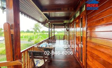 Single-storey detached house + land 240 sq.w. Single-storey detached house + land, Soi Noen Sompoi 1, Nakhon Nayok, Road 3049, Chaloem Phrakiat Ratcha