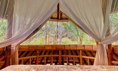 Private 800 sqm Bamboo Villa with River Views in Central Ubud for Sale Leasehold
