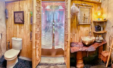 Private 800 sqm Bamboo Villa with River Views in Central Ubud for Sale Leasehold