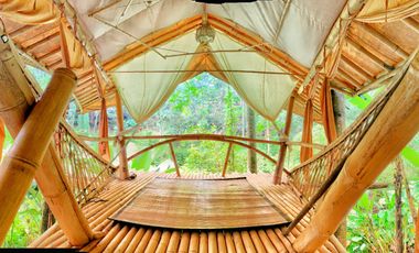 Private 800 sqm Bamboo Villa with River Views in Central Ubud for Sale Leasehold