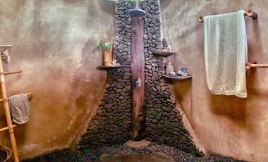 Private 800 sqm Bamboo Villa with River Views in Central Ubud for Sale Leasehold