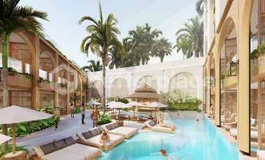 Breathtaking Pool or Garden Views and Modern Living: Elegant Leasehold 1-Bedroom Apartment Near Dreamland Beach