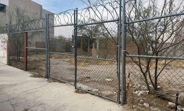 SE  RENTA TERRENO POR SIMONA BARBA Y AVE. DEL CHARRO
