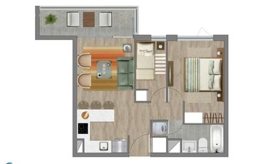 DEPARTAMENTO CONDOMINIO ALTOS DE LIRCAY - TALCA