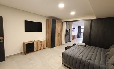 Renta de excelente Suite Amueblada en Av. Juárez