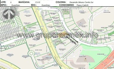 Terreno comercial en renta en Centro Sur, Queretaro