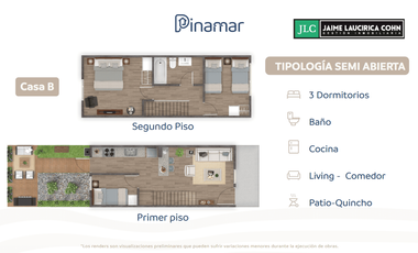 Townhouses en venta San Pedro de la Paz, Pinamar