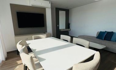 Venta de departamento amoblado de 3 habitaciones en urbanización Porto Manta.