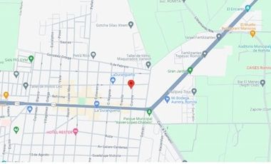 VENTA DE CASA EN GUANAJUATO ROMITA COL ZAMA CENTRO