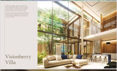 Mulberry Grove Villa size M: 169.10 sqwah 1,246 sqm. 5bed 9toilets 245,000,000 Am: 065619----