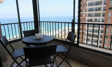 Excelente Departamento Viña Frente Al Mar Y Playa