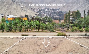 ¡Venta Terreno en Huampaní Chosica!