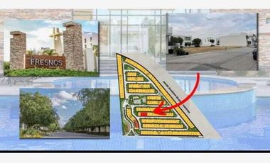 TERRENO EN VENTA RESIDENCIAL FRESNOS 200 MT $2,400,000.00