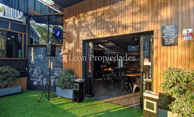 Leon Propiedades vende llaves de excelente y prestigioso restobar en Avenida principal y comercial de la comuna¡¡