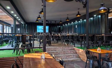 Leon Propiedades vende llaves de excelente y prestigioso restobar en Avenida principal y comercial de la comuna¡¡