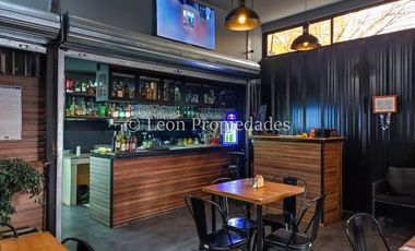 Leon Propiedades vende llaves de excelente y prestigioso restobar en Avenida principal y comercial de la comuna¡¡