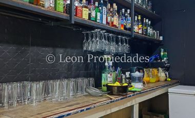 Leon Propiedades vende llaves de excelente y prestigioso restobar en Avenida principal y comercial de la comuna¡¡