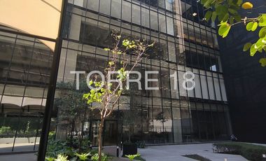 OFICINA TOTALMENTE ACONDICIONADA Y EQUIPADA EN VENTA FRENTE A PATIO SANTA FE