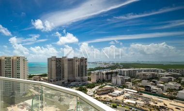 Departamento en venta y renta, SLS Marina Beach, Puerto Cancún