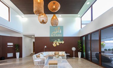 Elegant Beachfront 4BR Home in Carmen with Rooftop Deck & Expansive Garden