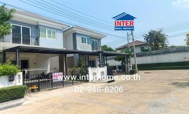 2-storey twin house, 36 sq m, Chuenchuen Park Village, Kanchanaphisek-Bangyai, Kantana Alley, Kanchanaphisek Road, Bangyai-Bangkhlat Road, Bangyai, No
