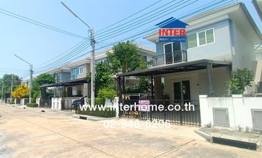 2-storey twin house, 36 sq m, Chuenchuen Park Village, Kanchanaphisek-Bangyai, Kantana Alley, Kanchanaphisek Road, Bangyai-Bangkhlat Road, Bangyai, No