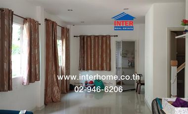 2-storey twin house, 36 sq m, Chuenchuen Park Village, Kanchanaphisek-Bangyai, Kantana Alley, Kanchanaphisek Road, Bangyai-Bangkhlat Road, Bangyai, No