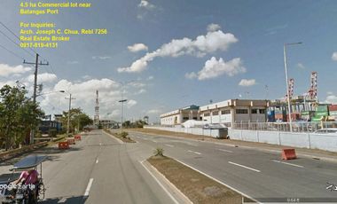 4.5 hectare industrial commercial lot beside Batangas International Port selling below zonal value