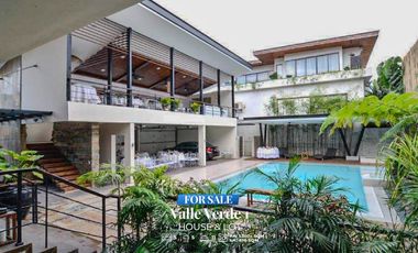 5BR House and Lot For Sale - Valle Verde 1