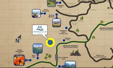 Condotel Unit at Baguio City Gateway Moncello Crest PHASE 2 NOW OPEN 7.9M  (35SQM)