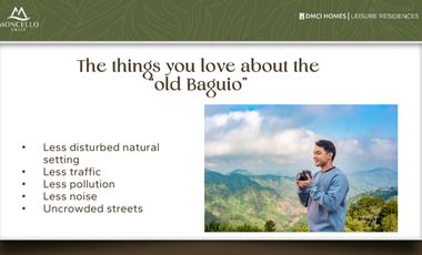 Condotel Unit at Baguio City Gateway Moncello Crest PHASE 2 NOW OPEN 7.9M  (35SQM)